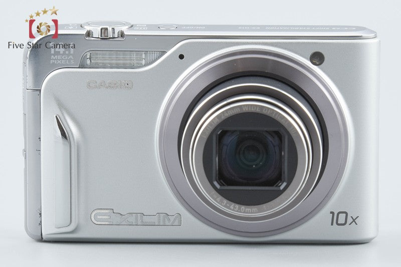 CASIO EXILIM EX-H15 Silver 14.1 MP Digital Camera from Japan