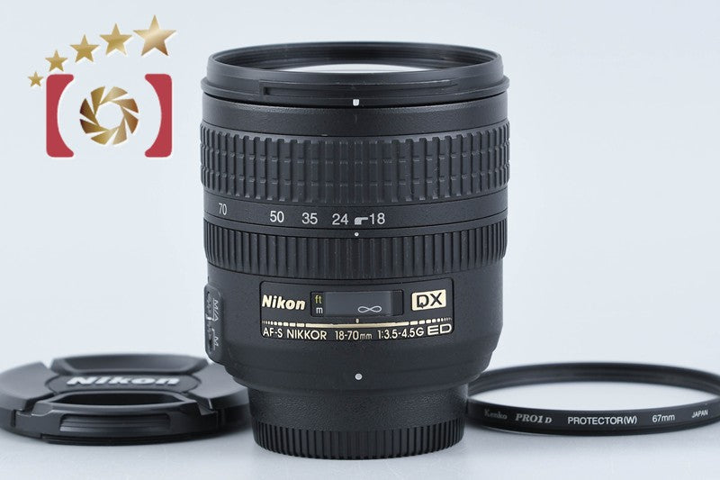 Nikon AF-S DX NIKKOR 18-70mm f/3.5-4.5 G ED from Japan