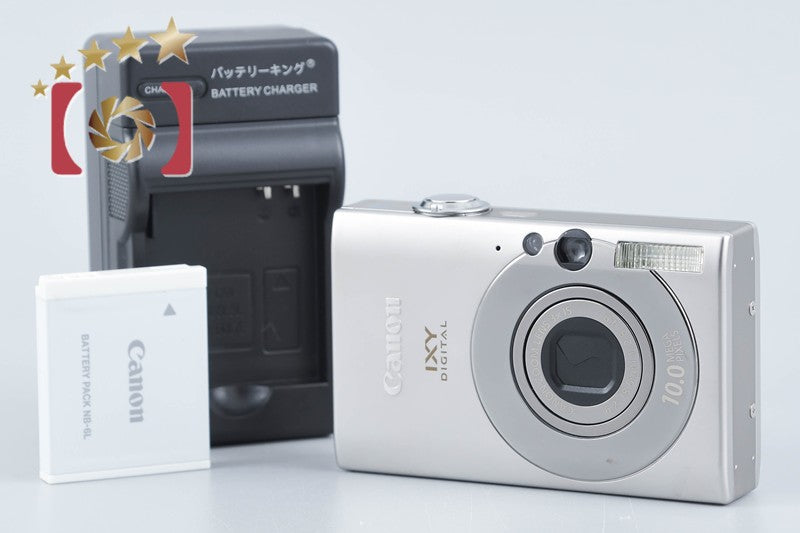 Canon IXY DIGITAL 25 IS Silver 10.0 MP Digital Camera from Japan