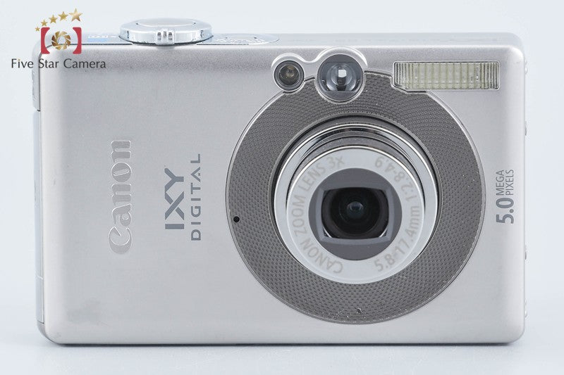 Canon IXY DIGITAL 55 Silver 5.0 MP Digital Camera from Japan