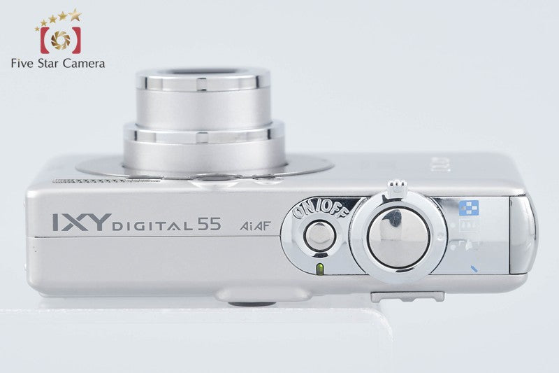Canon IXY DIGITAL 55 Silver 5.0 MP Digital Camera from Japan