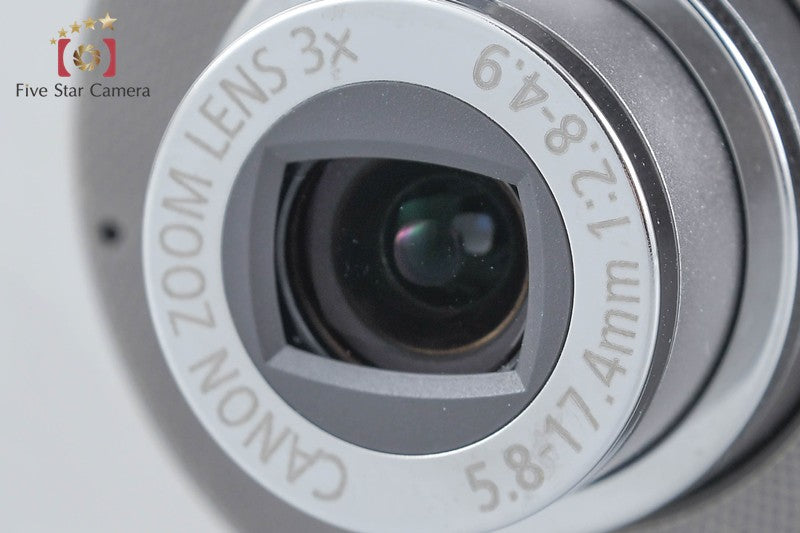 Canon IXY DIGITAL 55 Silver 5.0 MP Digital Camera from Japan