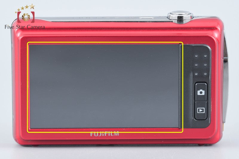 Fujifilm FinePix Z90 Red 14.2 MP Digital Camera from Japan