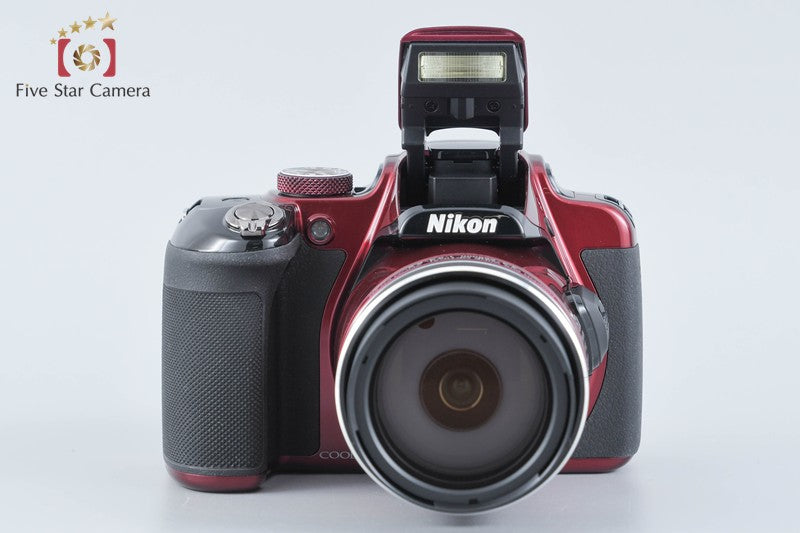Nikon COOLPIX P600 Red 16.0 MP Digital Camera from Japan