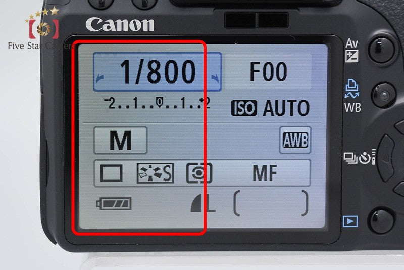 Canon EOS Kiss X2 / Digital Rebel XSi / 450D 12.2 MP DSLR Camera Body from Japan