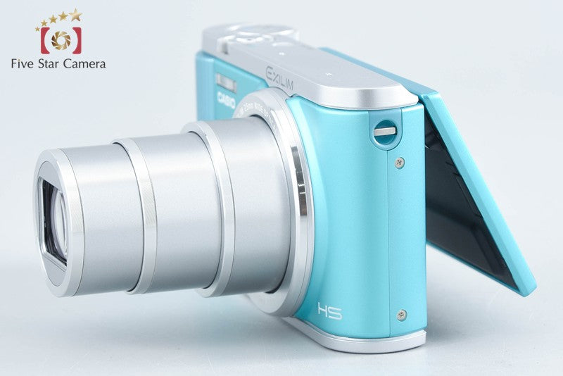 CASIO HIGH SPEED EXILIM EX-ZR1800 Blue 16.1 MP Digital Camera from Japan