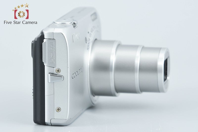 Nikon COOLPIX S6300 Crystal Silver 16.0 MP Digital Camera from Japan
