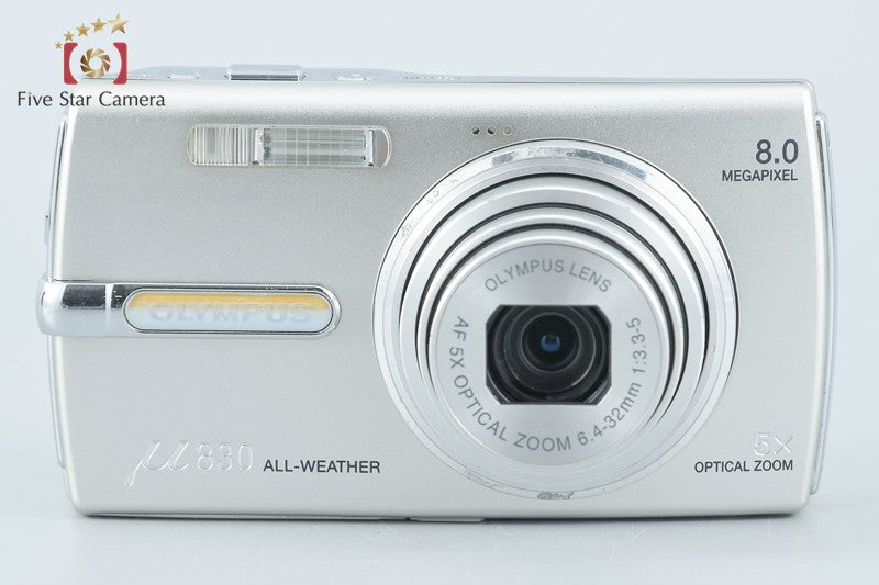 Olympus μ830 Champagne Silver 8.0 MP Digital Camera from Japan