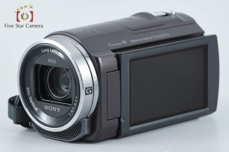 SONY HDR-CX535 Brown Video Camcorder [Japanese Language Only] from Japan