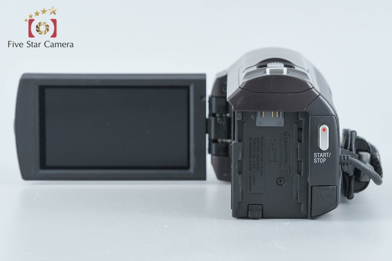 SONY HDR-CX535 Brown Video Camcorder [Japanese Language Only] from Japan