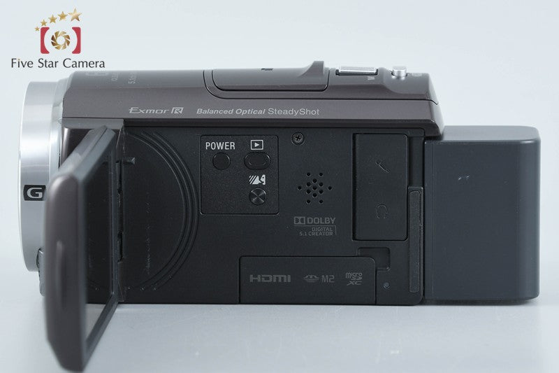 SONY HDR-CX535 Brown Video Camcorder [Japanese Language Only] from Japan