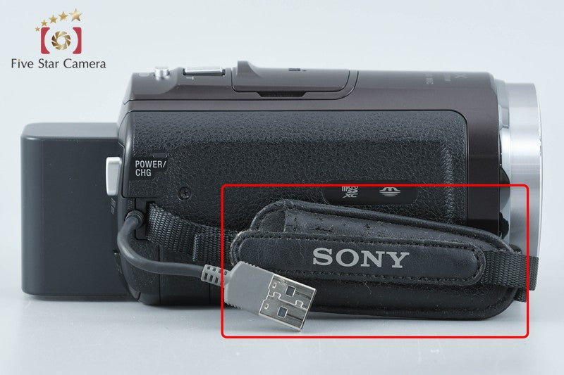 SONY HDR-CX535 Brown Video Camcorder [Japanese Language Only] from Japan