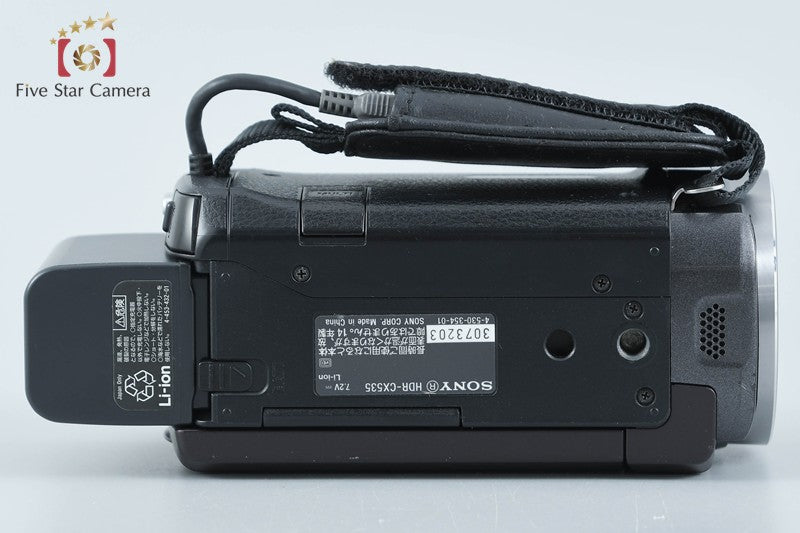 SONY HDR-CX535 Brown Video Camcorder [Japanese Language Only] from Japan