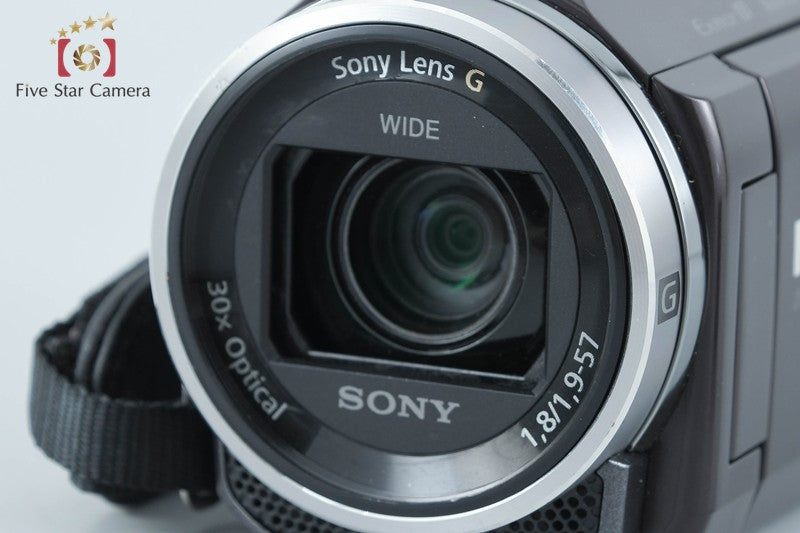 SONY HDR-CX535 Brown Video Camcorder [Japanese Language Only] from Japan