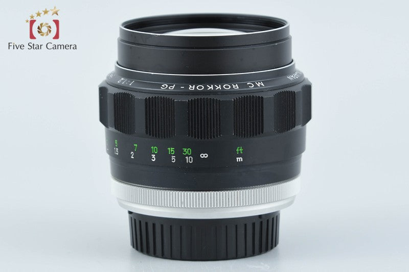 Minolta MC ROKKOR-PG 58mm f/1.2 from Japan