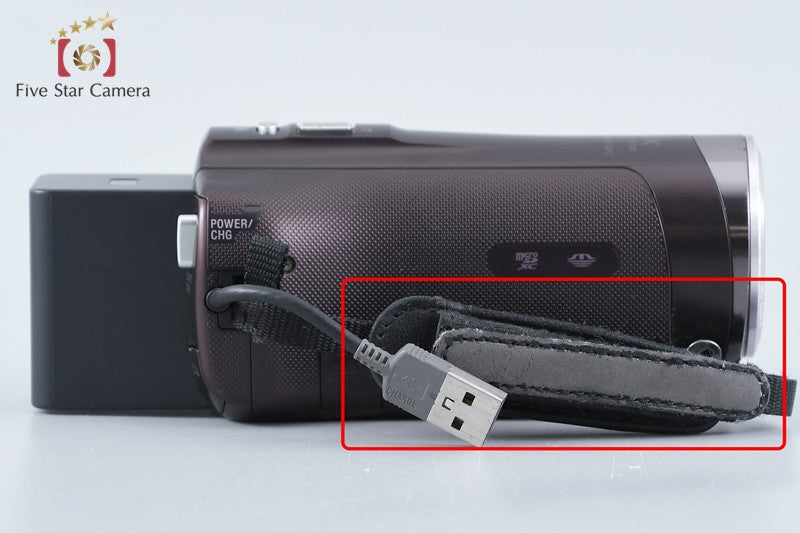 SONY Handycam HDR-CX420 Brown Video Camera [Japanese Language Only] from Japan