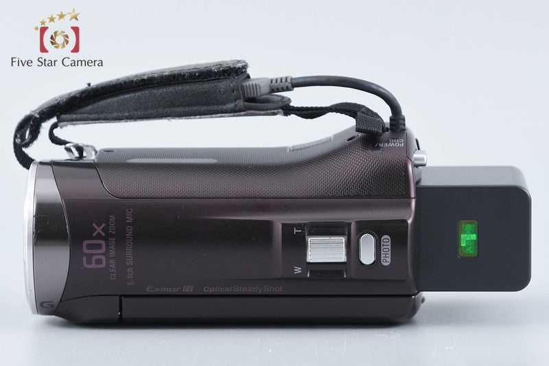 SONY Handycam HDR-CX420 Brown Video Camera [Japanese Language Only] from Japan