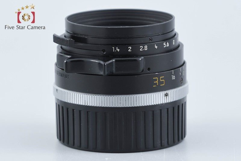 Leica SUMMILUX-M 35mm f/1.4 Black 11870 2026.09 Overhauled!! from Japan