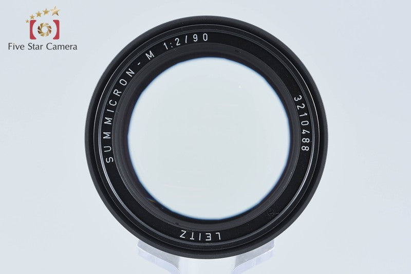Leica SUMMICRON-M 90mm f/2 E55 2nd Later Model from Japan