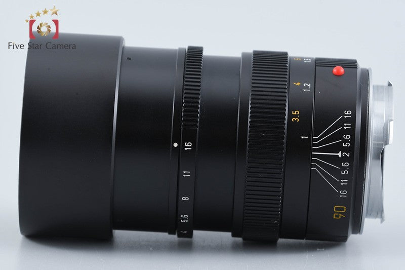 Leica SUMMICRON-M 90mm f/2 E55 2nd Later Model from Japan