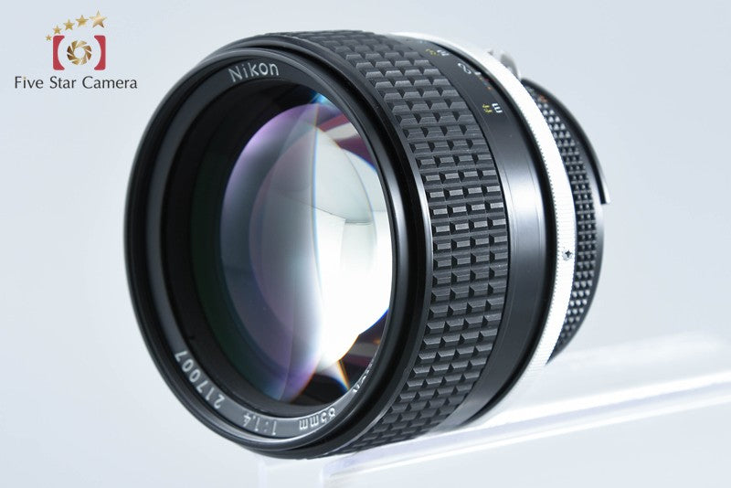 Nikon Ai-S NIKKOR 85mm f/1.4 2026.09 Overhauled!! from Japan