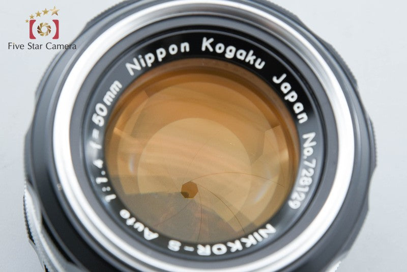 Nikon NIKKOR-S Auto 50mm f/1.4 Non Ai Lens from Japan