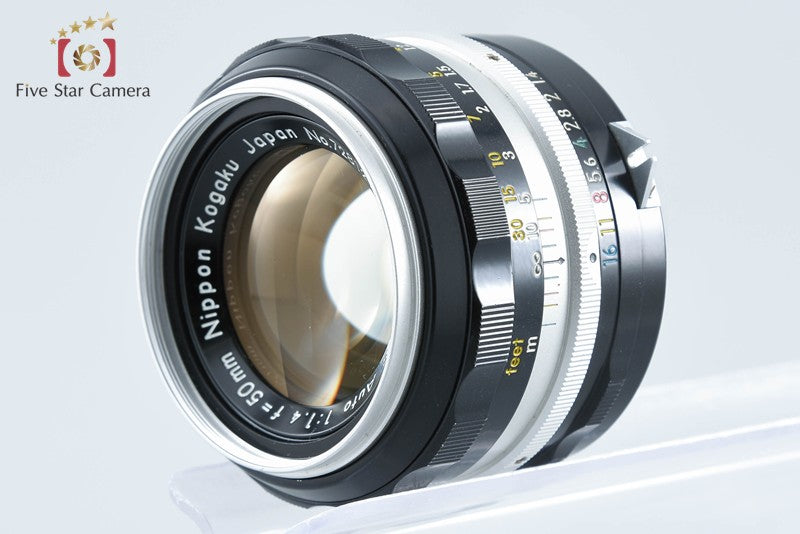 Nikon NIKKOR-S Auto 50mm f/1.4 Non Ai Lens from Japan