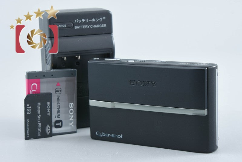 Sony Cyber-Shot DSC-T9 Black Digital Camera [Japanese Language Only] from Japan