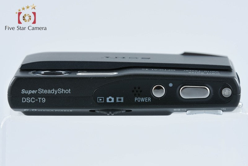 Sony Cyber-Shot DSC-T9 Black Digital Camera [Japanese Language Only] from Japan