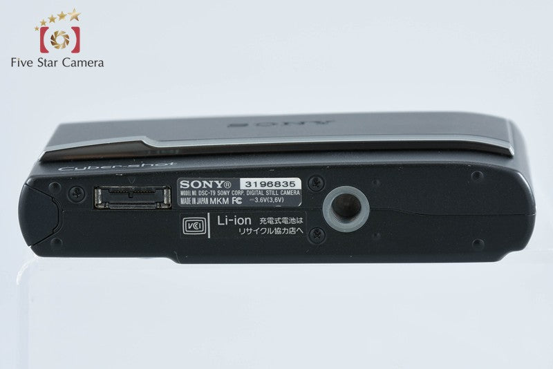 Sony Cyber-Shot DSC-T9 Black Digital Camera [Japanese Language Only] from Japan
