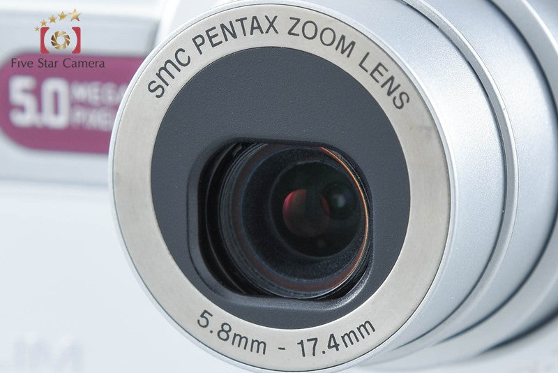 CASIO EXILIM ZOOM EX-Z50 Silver 5.0 MP Digital Camera from Japan
