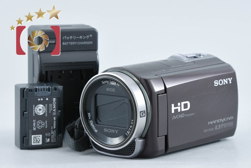 Sony Handycam HDR-CX430V Brown Video Camera [Japanese Language Only] from Japan