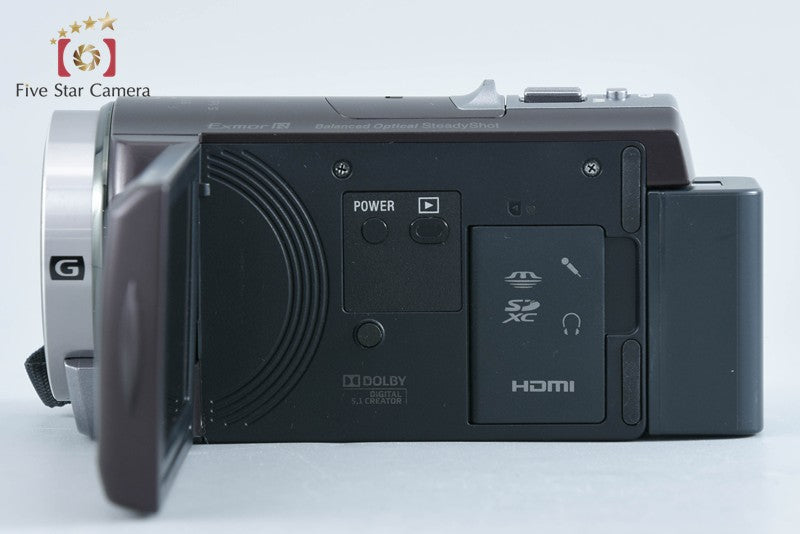 Sony Handycam HDR-CX430V Brown Video Camera [Japanese Language Only] from Japan