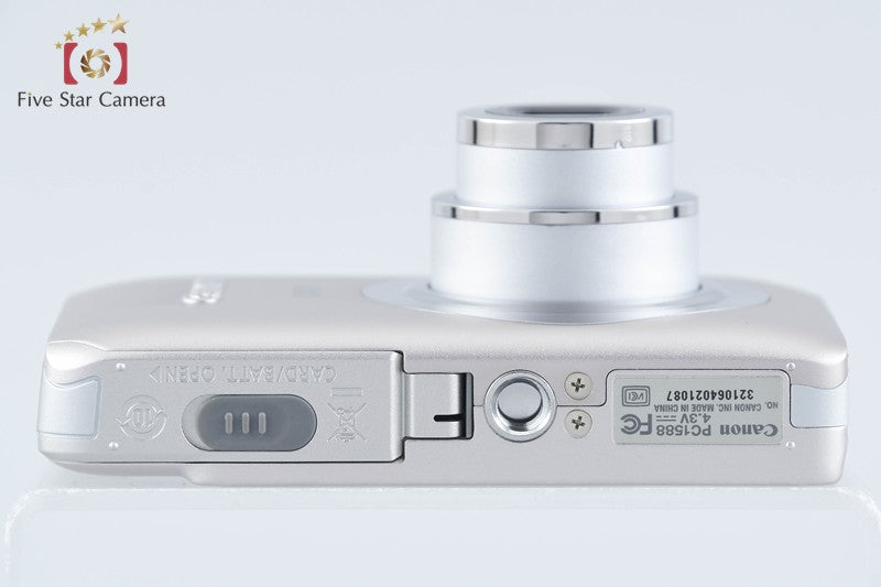 Canon IXY 210F Silver 12.1 MP Digital Camera from Japan