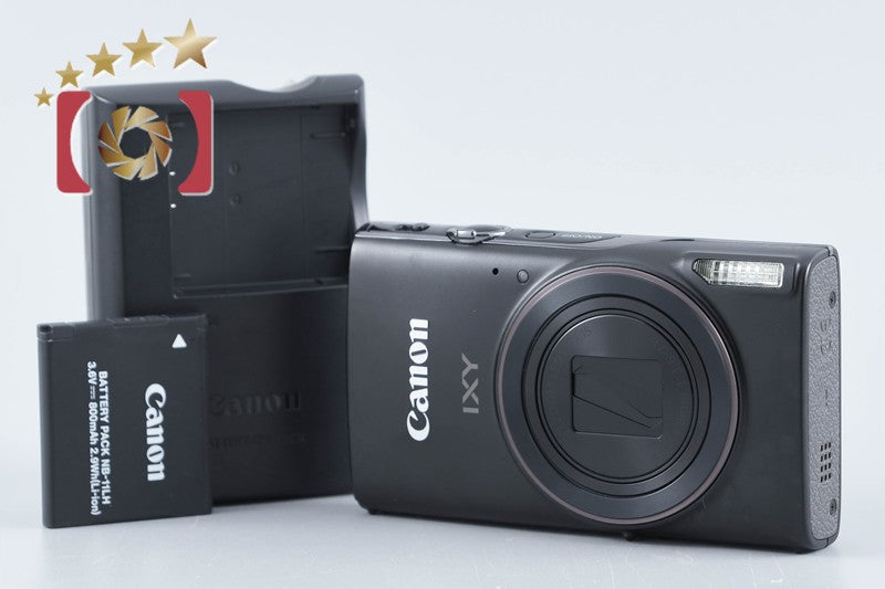 Canon IXY 650 Black 20.2 MP Digital Camera from Japan