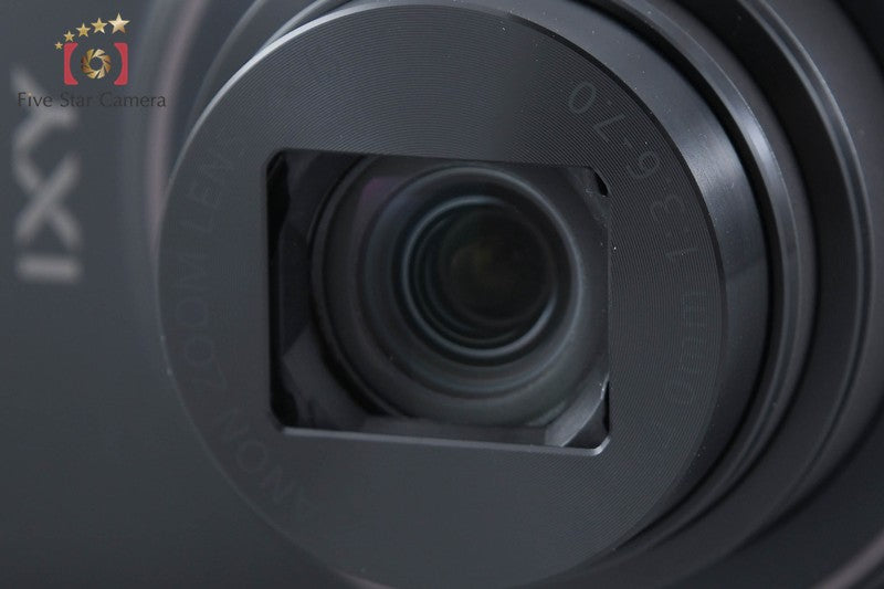Canon IXY 650 Black 20.2 MP Digital Camera from Japan