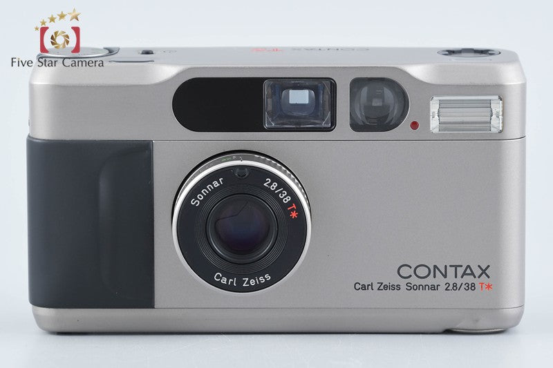 CONTAX T2 35mm Point & Shoot Film Camera w/ Box from Japan