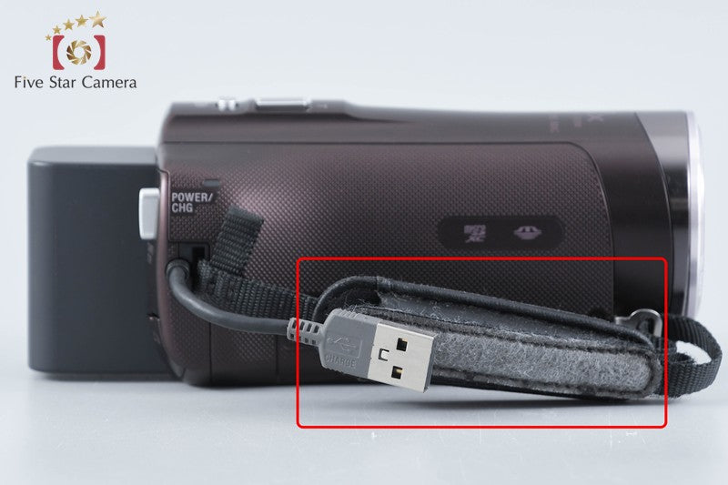 SONY Handycam HDR-CX420 Brown Video Camera [Japanese Language Only] from Japan