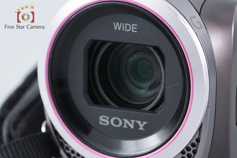 SONY Handycam HDR-CX420 Brown Video Camera [Japanese Language Only] from Japan