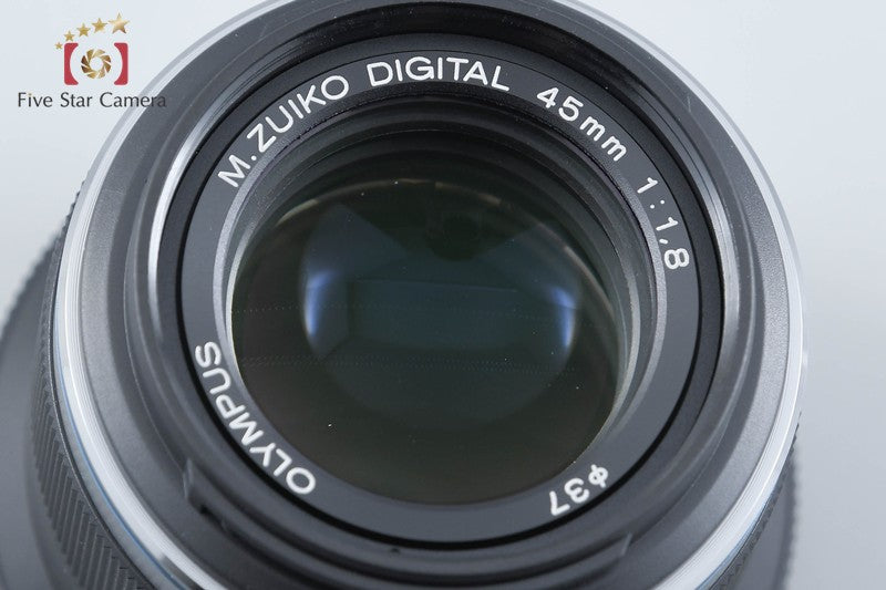 Olympus M.ZUIKO DIGITAL 45mm f/1.8 Black w/ Box from Japan