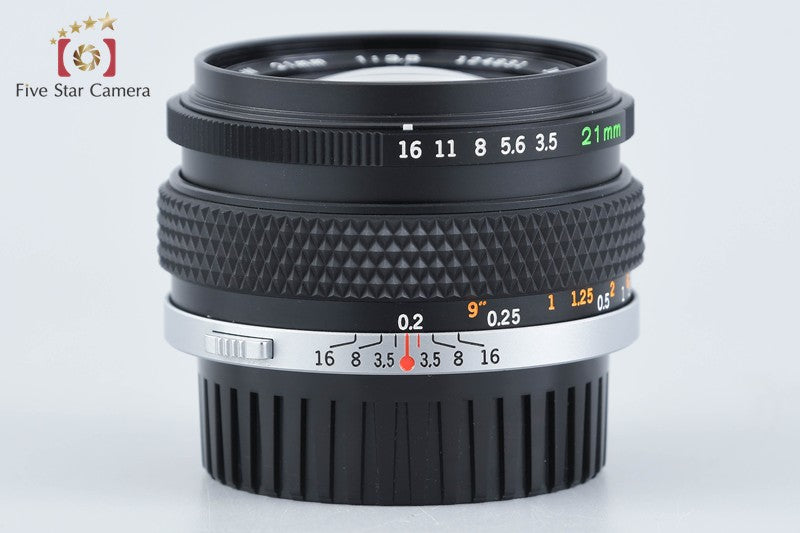 Olympus ZUIKO AUTO-W 21mm f/3.5 from Japan