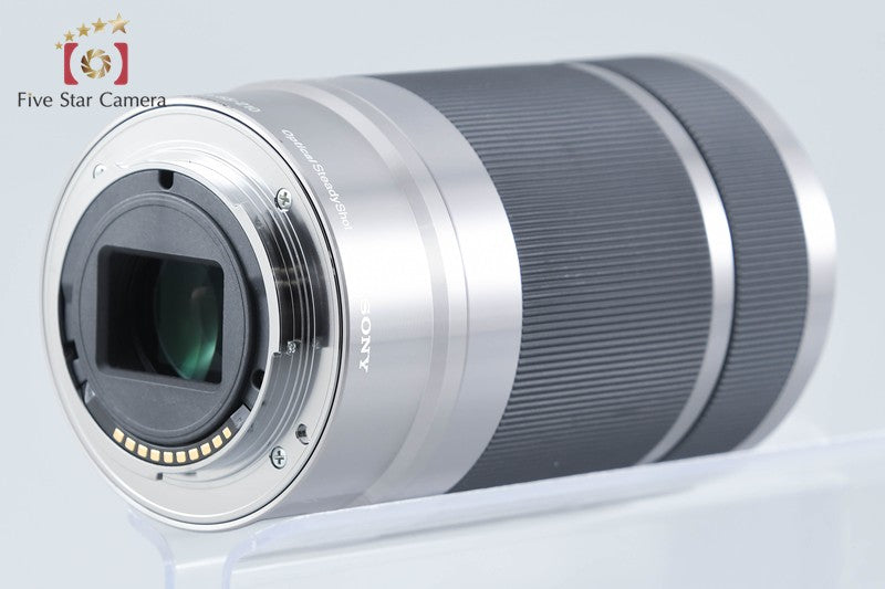 Sony E 55-210mm f/4.5-6.3 OSS Silver SEL55210 from Japan