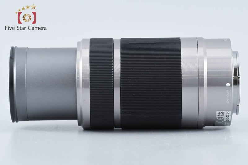 Sony E 55-210mm f/4.5-6.3 OSS Silver SEL55210 from Japan