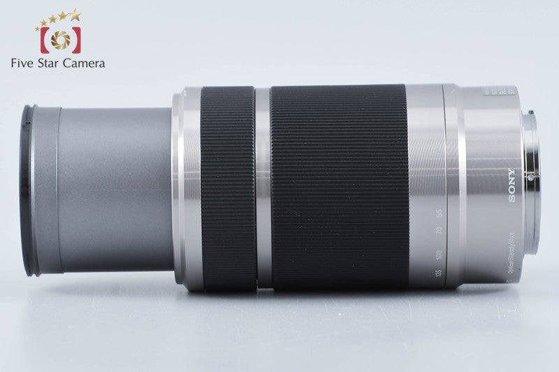 Sony E 55-210mm f/4.5-6.3 OSS Silver SEL55210 from Japan