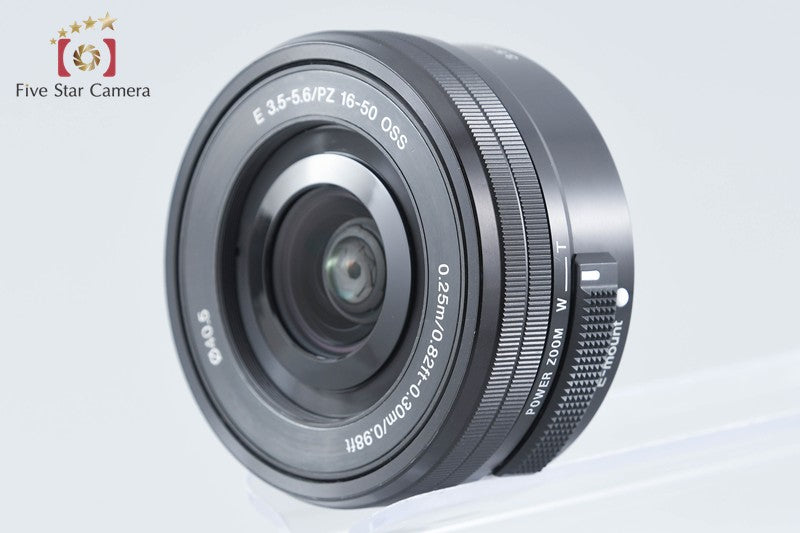 SONY E PZ 16-50mm f/3.5-5.6 OSS SELP1650 Black Sony E Mount from Japan