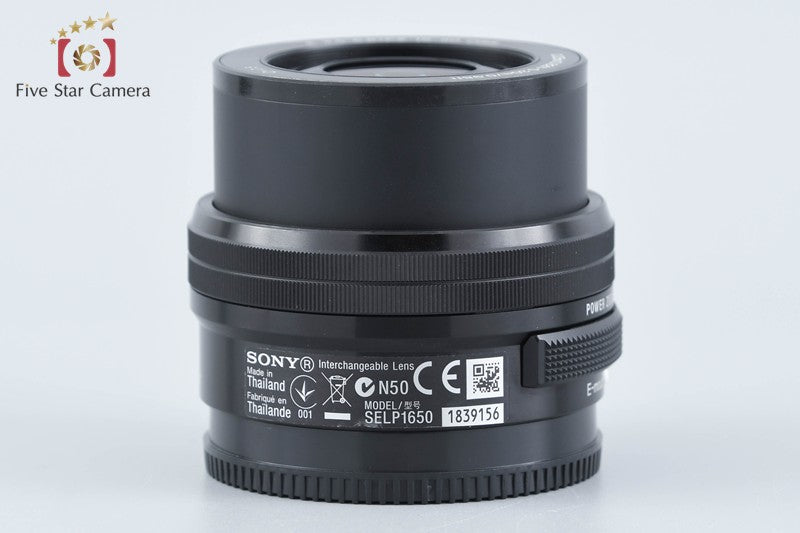 SONY E PZ 16-50mm f/3.5-5.6 OSS SELP1650 Black Sony E Mount from Japan