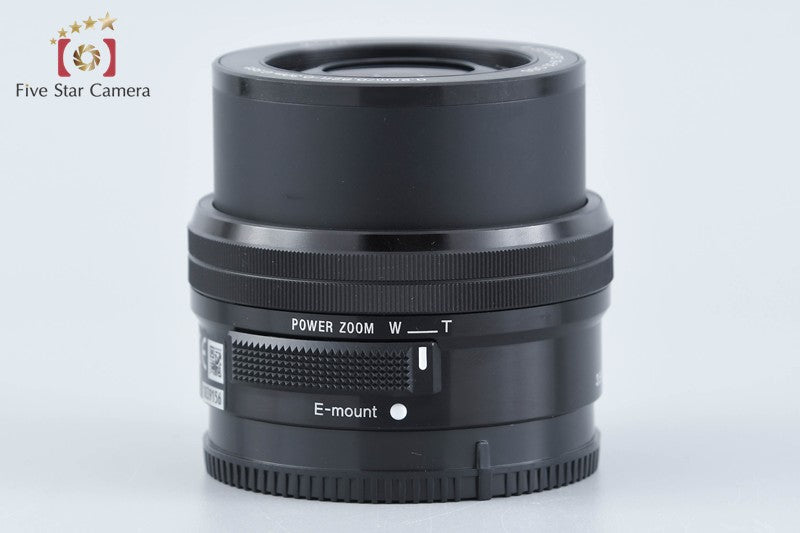 SONY E PZ 16-50mm f/3.5-5.6 OSS SELP1650 Black Sony E Mount from Japan