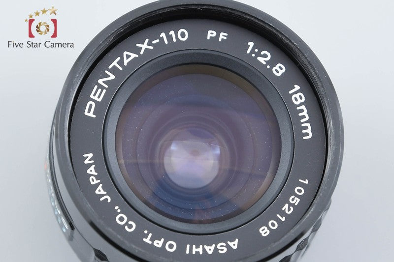 Pentax 110 PF 18mm f/2.8 + 110 24mm f/2.8 from Japan