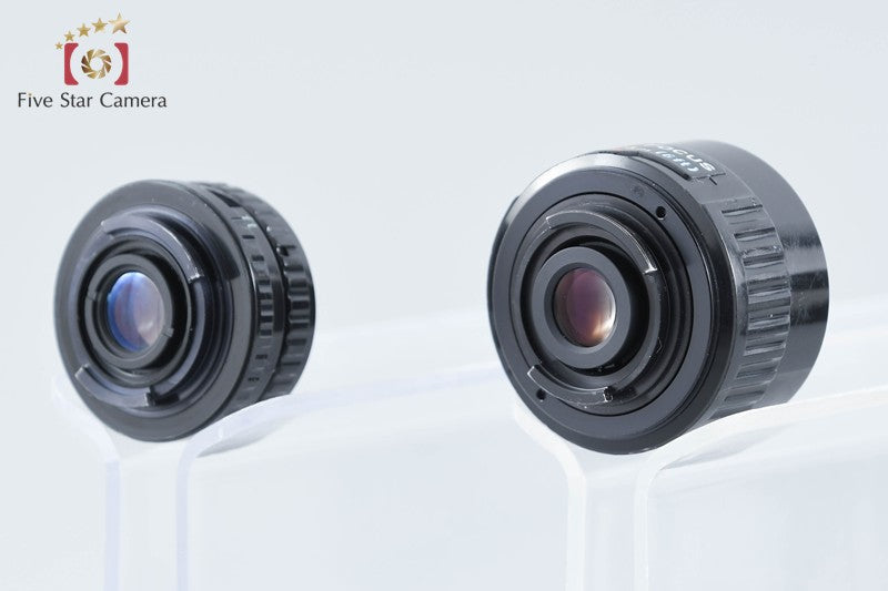 Pentax 110 PF 18mm f/2.8 + 110 24mm f/2.8 from Japan