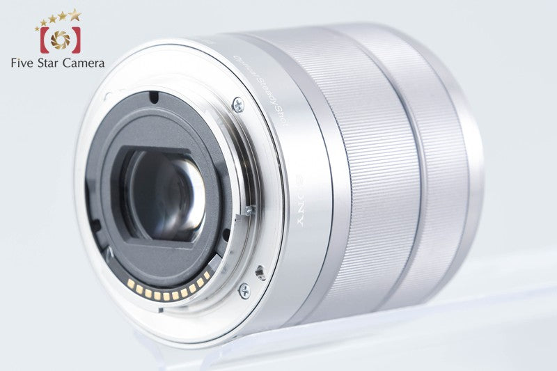 SONY E 18-55mm f/3.5-5.6 OSS SEL1855 Silver from Japan